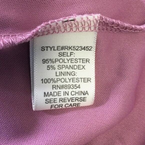 ULTRA FLIRT SZ M pink floral long sleeve party casual mini dress NWT B130 - Picture 9 of 9